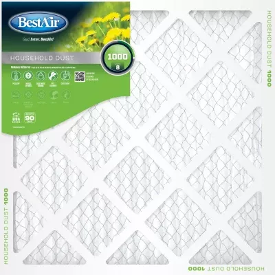 12x24 X 1 In. Standard Pleated Air Filter, MERV 8, 90 Days